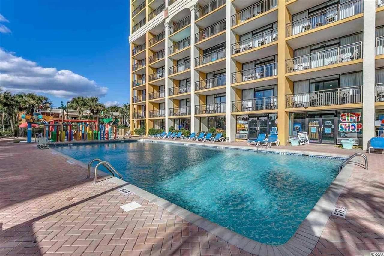 Azure Bliss Oceanfront Condo Sleeps 6 Myrtle Beach Exterior photo
