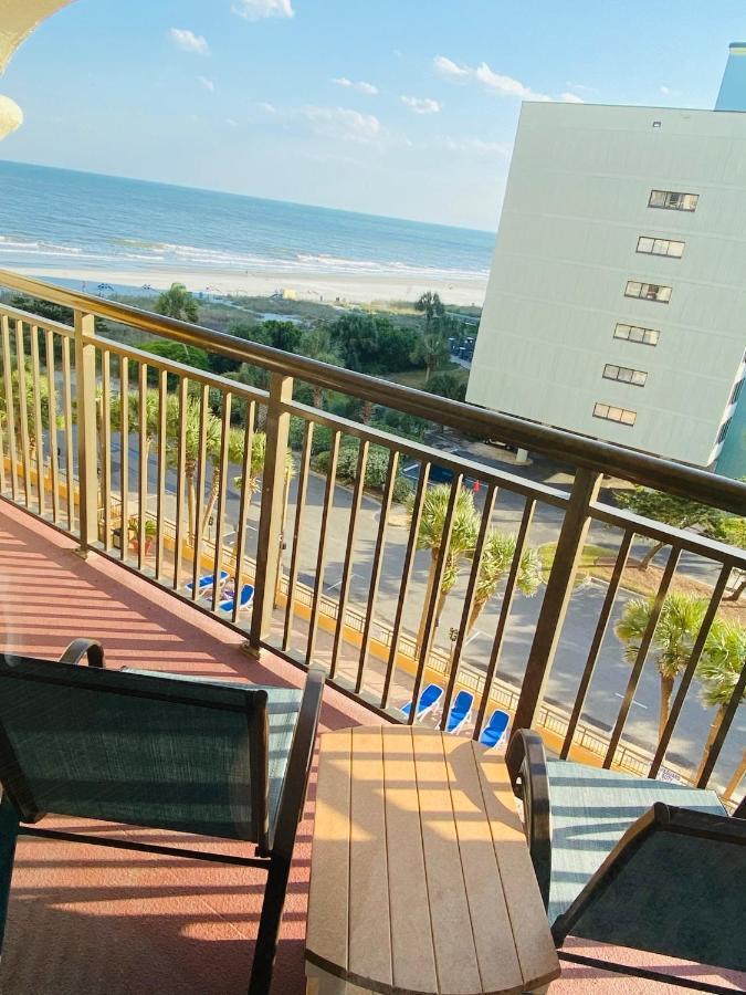 Azure Bliss Oceanfront Condo Sleeps 6 Myrtle Beach Exterior photo